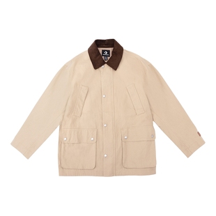 Converse匡威男女外套2026春新品巴恩风工装翻领夹克UCJ412-X63