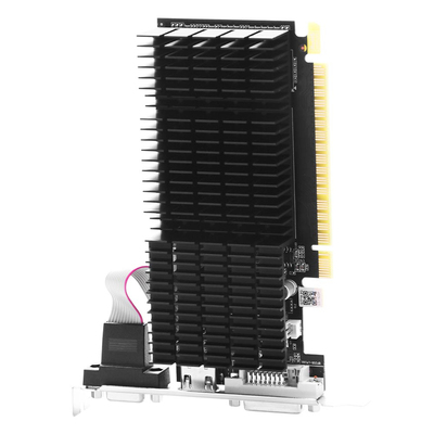 梅捷GT7102G半高低耗全兼容显卡