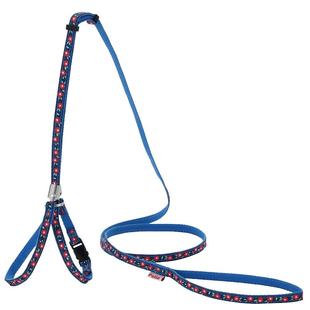 Petio派地奥猫咪专用牵引绳猫胸背遛猫绳带铃铛外出猫链子猫项圈