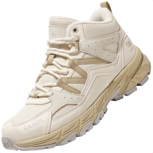 【小龙】骆驼女鞋冬季防水防滑耐磨男款登山鞋户外高帮专业徒步鞋