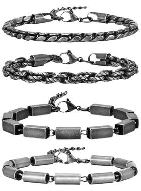 时尚嘻哈风复古做旧潮款手链