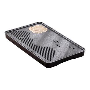 2025新款小型茶盘家用茶托盘简约茶海功夫茶具蓄排双用干泡小茶台