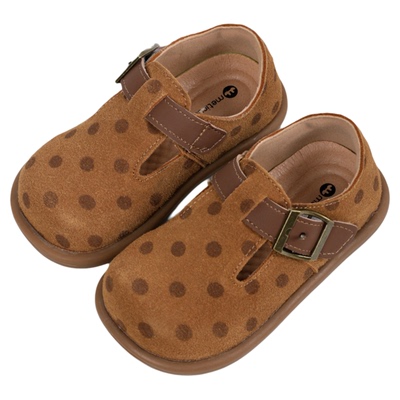 Meticulous秋女波点休闲风