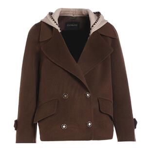 【2025冬款首降】乔万尼大衣短外套女高级感羊毛羊绒ET4B848801