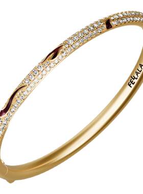 Fellala/翡拉拉「觉色敦煌3.0」系列小众设计高级感手镯专