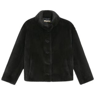 【整貂】诗篇专选简约百搭休闲立领水貂毛外套皮草2025冬款