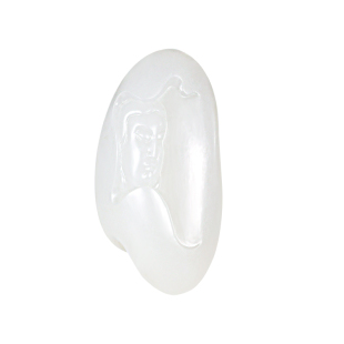 和合玉器和田玉子观音牌吊坠子和田羊脂玉玉石籽料挂件