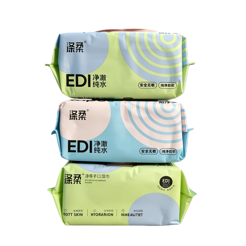 湿巾纸大包加厚加大100抽实惠装家用清洁湿纸巾婴儿手口专用湿巾