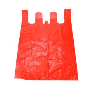 红色加厚背心塑料袋特大号搬家棉被衣物打包袋子收纳方便袋手提式