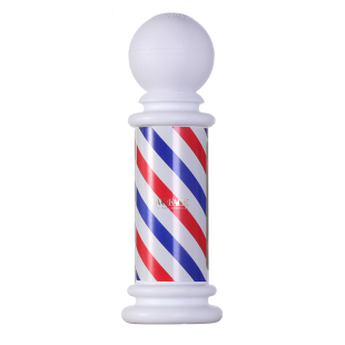 barbershop转灯摆件发廊经典三色灯美发店装饰小台灯迷你理发转灯