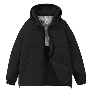 猫人新款聚热3D棉衣保暖外套2025冬季连帽棉服男款加厚抗寒棉袄Y