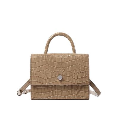 RABEANCO单肩小包简约鳄鱼纹