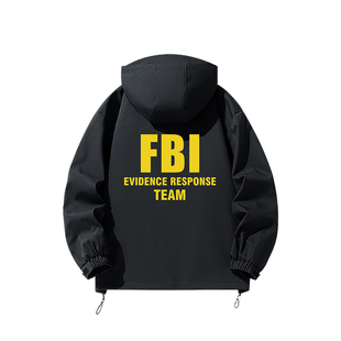 FBI周边f标志外套男款美国联邦调查局周边制服衣服战术夹克服装