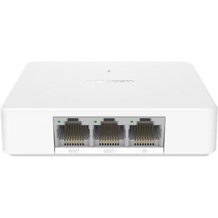 水星无源供电PoE交换机一分二3口级联宝千百兆高速网络监控摄像头分线器中继分流器供受电一体集线器分配S12P