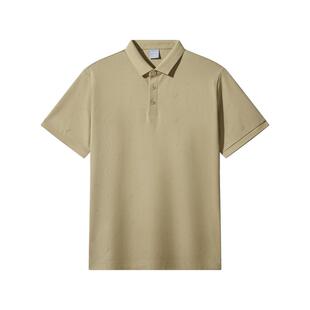 【植绒印花】卡宾轻奢高级感短袖POLO衫男2026夏新款通勤翻领T恤