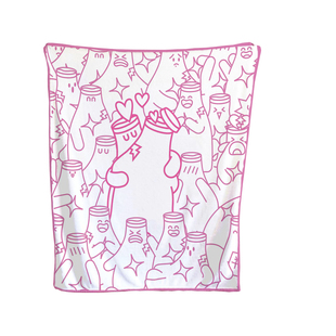 来图定制明星周边毛毯法兰绒空调毯办公室午睡毯户外单人披肩毯子