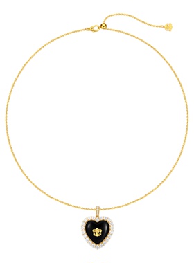 高小小法式爱心项链情人节礼物