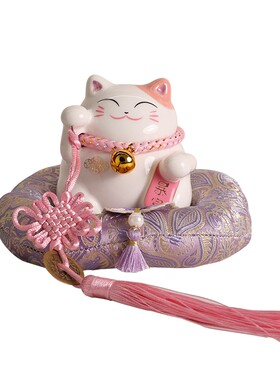 贝汉美招财猫中古风玄关摆件组合