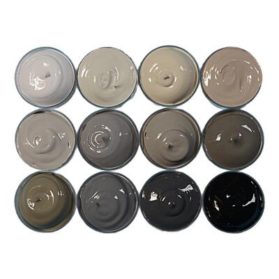 温莎·牛顿丙烯颜料白灰黑色丙烯