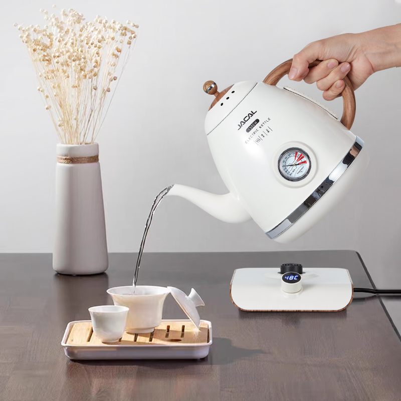 积高E18-5D长嘴控温电热水壶家用保温电茶壶调温茶艺壶烧水壶泡茶