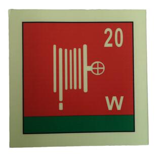 船用IMO夜光标贴船舶荧光标志蓄光消防防火控制图感烟探测器标识