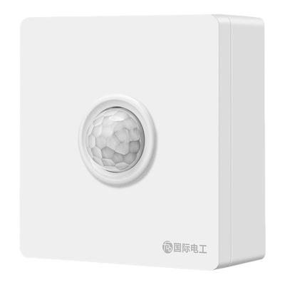 国际电工人体感应开关明装明线