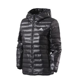 Adidas/阿迪达斯官方正品冬季女子轻薄休闲运动连帽羽绒服 BQ1968