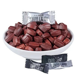 特浓咖啡糖犯困可嚼网红学生开车约会即食休闲小零食非提神醒脑糖