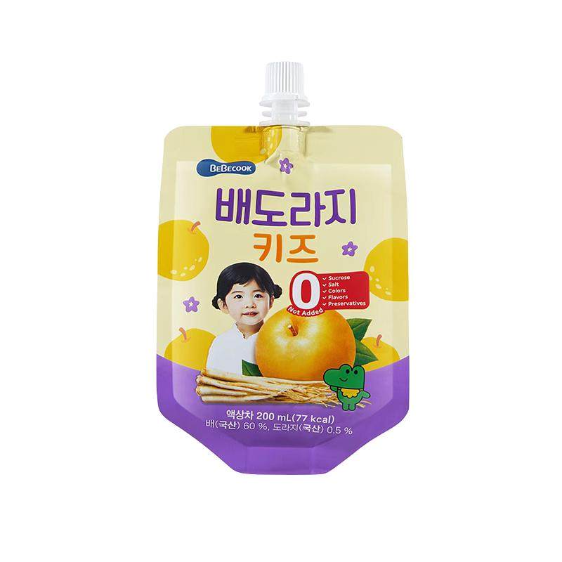bebecook儿童饮品果汁200ml/袋