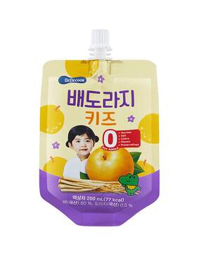 bebecook儿童饮品果汁200ml/袋