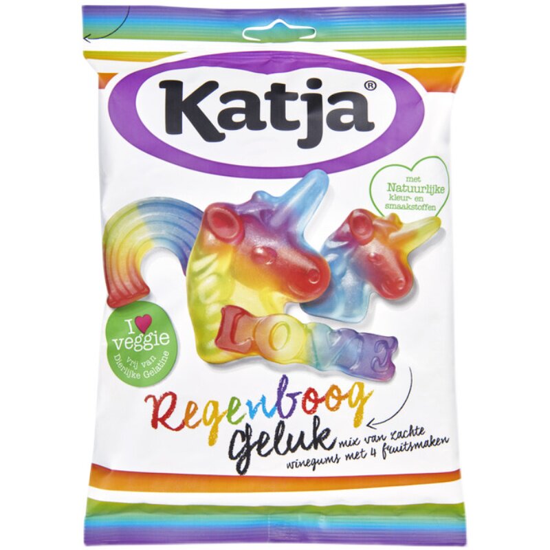 荷兰katja卡佳彩虹糖原果味软糖