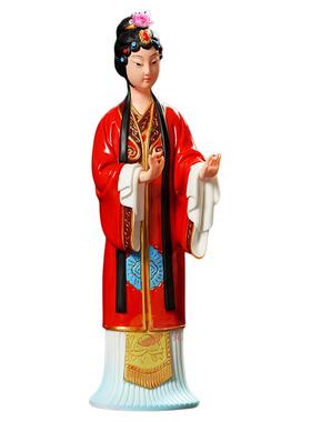 人物古典美女风京剧德化工艺品
