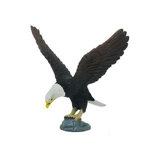 菲创心理沙盘沙具游戏模型箱庭疗法玩具沙游动物老鹰白头鹰鸟类