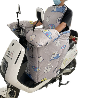 挡风被冬季加绒加大护腰通用分体