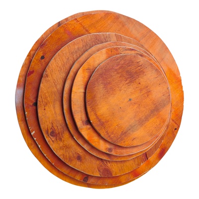 圆形木板轮胎改造溜溜车茶几底座