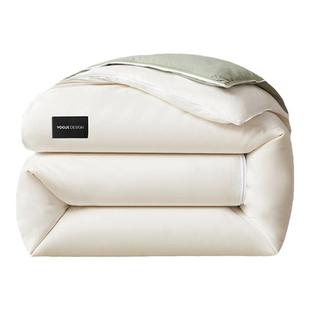 K姐大豆纤维子母被2024新款学生宿舍单双人秋冬被芯二合一拉链款