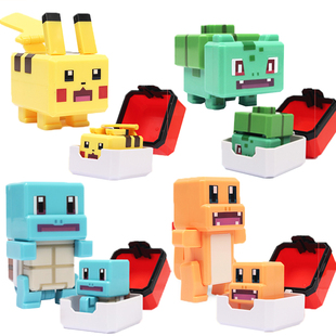 宝可梦翻乐豆擂台轨道车玩具皮卡丘益智对战亲子游戏互动儿童套装