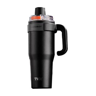 TKK巨无霸保温杯大容量咖啡杯保冷冰霸杯陶瓷内胆吸管新款饮料杯