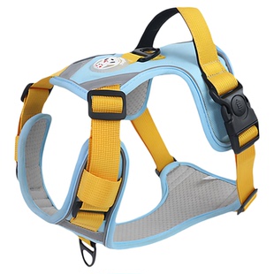 狗狗胸背带前扣防爆冲牵引绳小中大型犬背心式胸背遛狗绳贴合透气