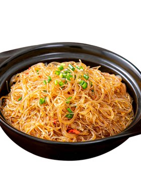 彩霞蟹黄粉丝干捞粉粉丝煲食材