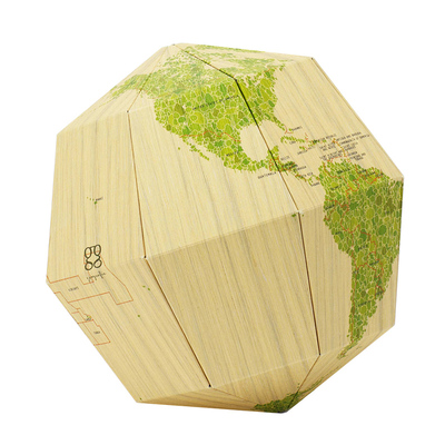 日本geografia创意组装纸质地球