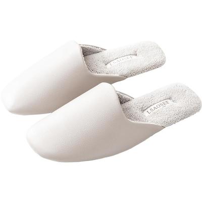 包头日韩系居家皮拖鞋