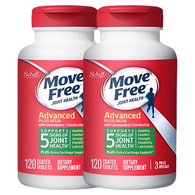 MoveFree益节维骨力绿瓶120*2瓶