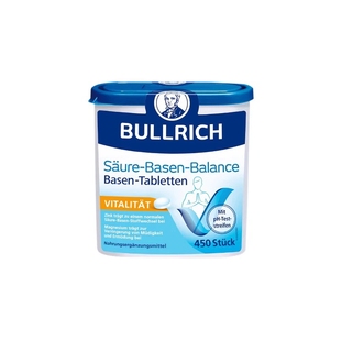德国BULLRICH酸碱平衡调解体内酸碱保护关节降尿酸痛风片 450片