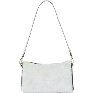 【新年礼物】MANU atelier 女士人造皮草皮革迷你单肩包