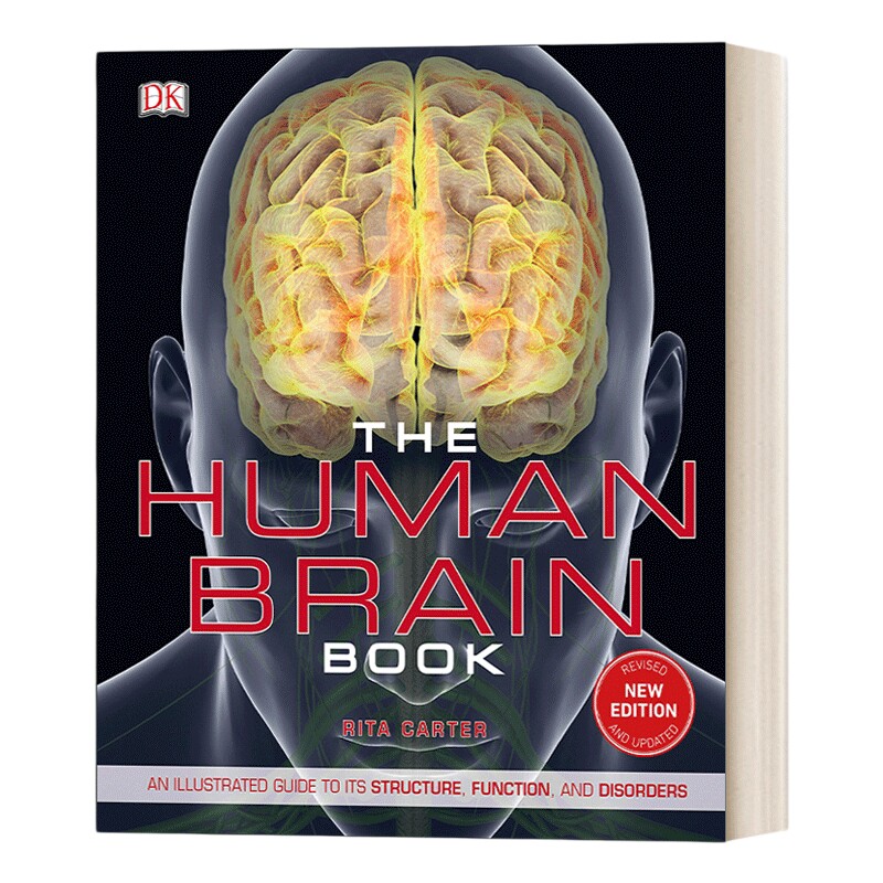 人脑之书 英文原版 The Human Brain Book 脑袋结构 功能和疾病的图解指南 DK百科 精装 英文版 进口英语原版书籍
