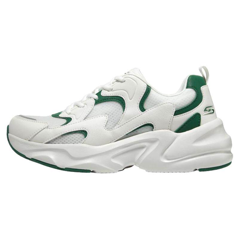 Skechers男女透气小白鞋运动鞋