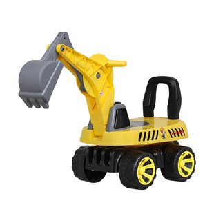 儿童挖掘机可坐人玩具车工程车小孩挖土机可骑钩机超大挖机滑行车