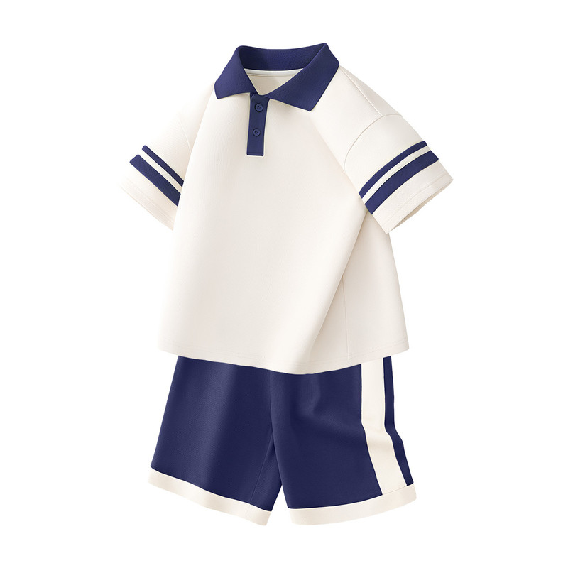 高尔夫童装夏季两件套男女童球服
