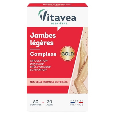 法国Vitavea金标红藤美腿丸燃片